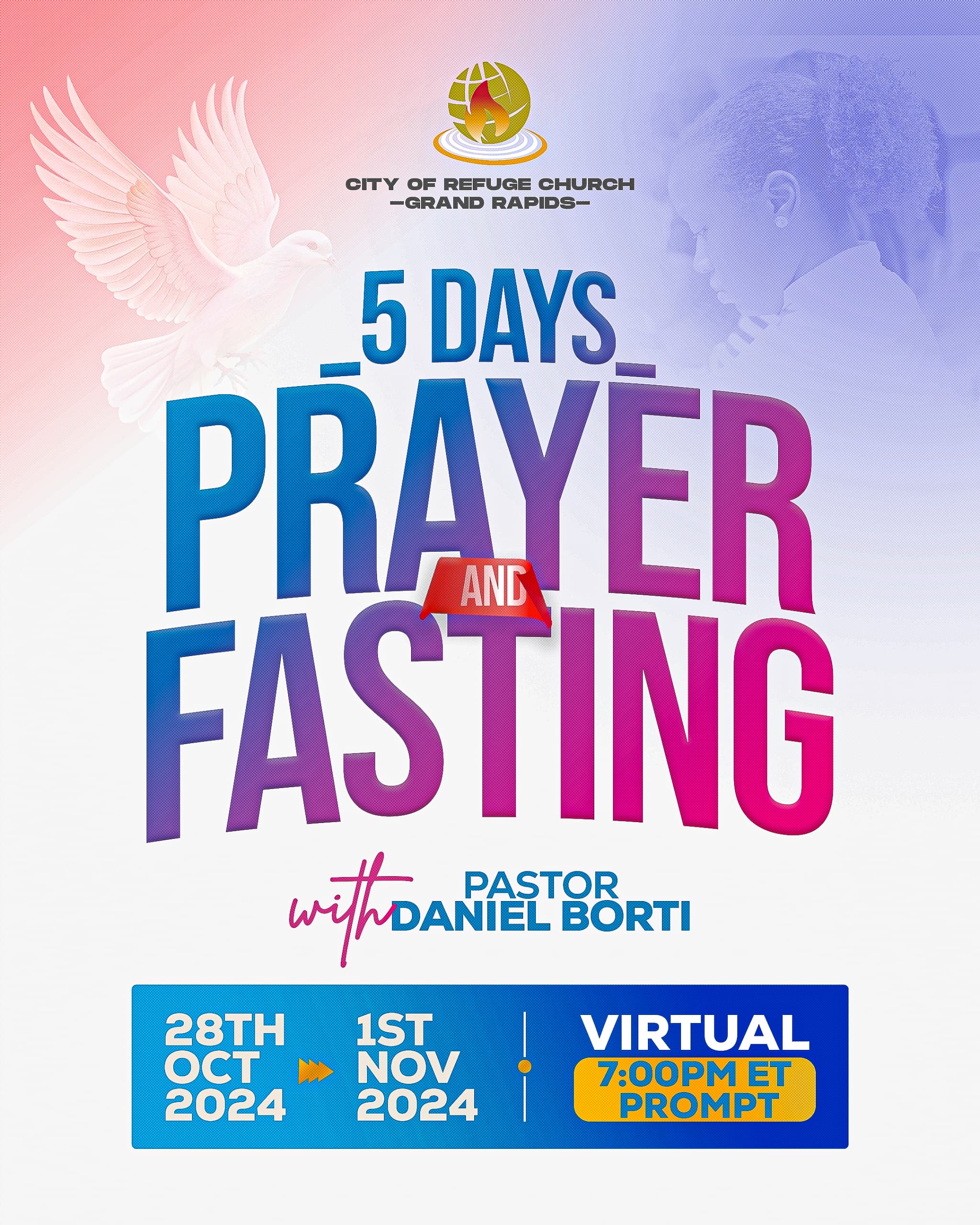 5 DAYS PRAYER FASTING